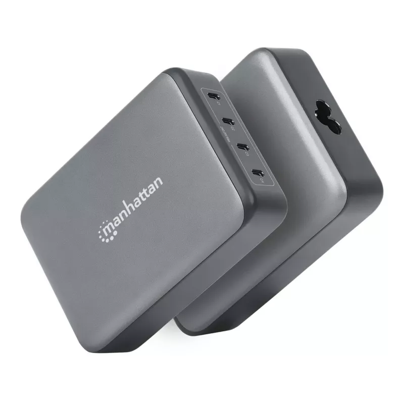Manhattan 102667 4-porttinen GaN USB Power Delivery -latausasema, 240 W