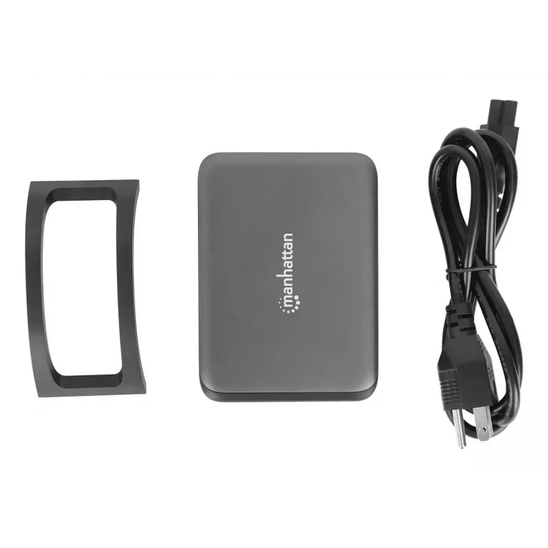 Manhattan 102667 4-porttinen GaN USB Power Delivery -latausasema, 240 W