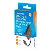 Moniporttisovitin Manhattan 154321 USB Type-C–2 HDMI USB-A Power Delivery 100 W