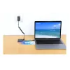 Moniporttisovitin Manhattan 154321 USB Type-C–2 HDMI USB-A Power Delivery 100 W