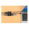 Moniporttisovitin Manhattan 154321 USB Type-C–2 HDMI USB-A Power Delivery 100 W