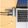 USB-C-matkatelakka Manhattan 190404 4 porttia HDMI USB-A USB-C 3,5 mm