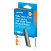 USB-C-matkatelakka Manhattan 190404 4 porttia HDMI USB-A USB-C 3,5 mm