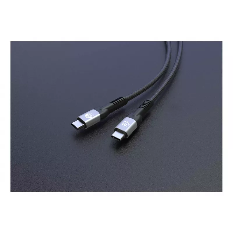 USB-C-uros USB-C-urokseen -kaapeli Manhattan 2 m USB4 Gen 3x2 8K 60Hz