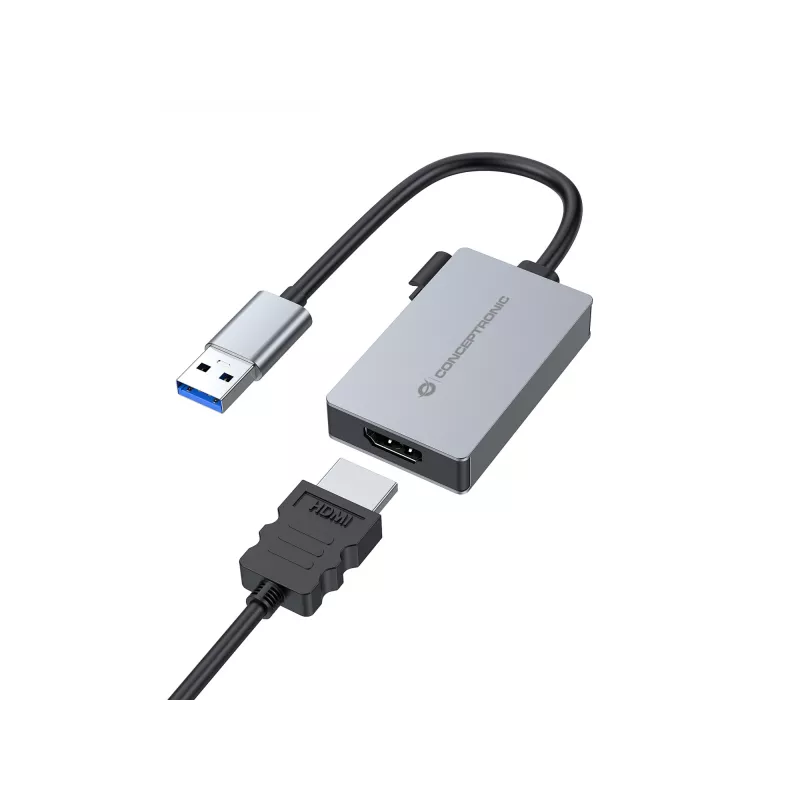 Conceptronic ABBY22G USB-HDMI 1.4 -adapteri, 1080P 60 Hz
