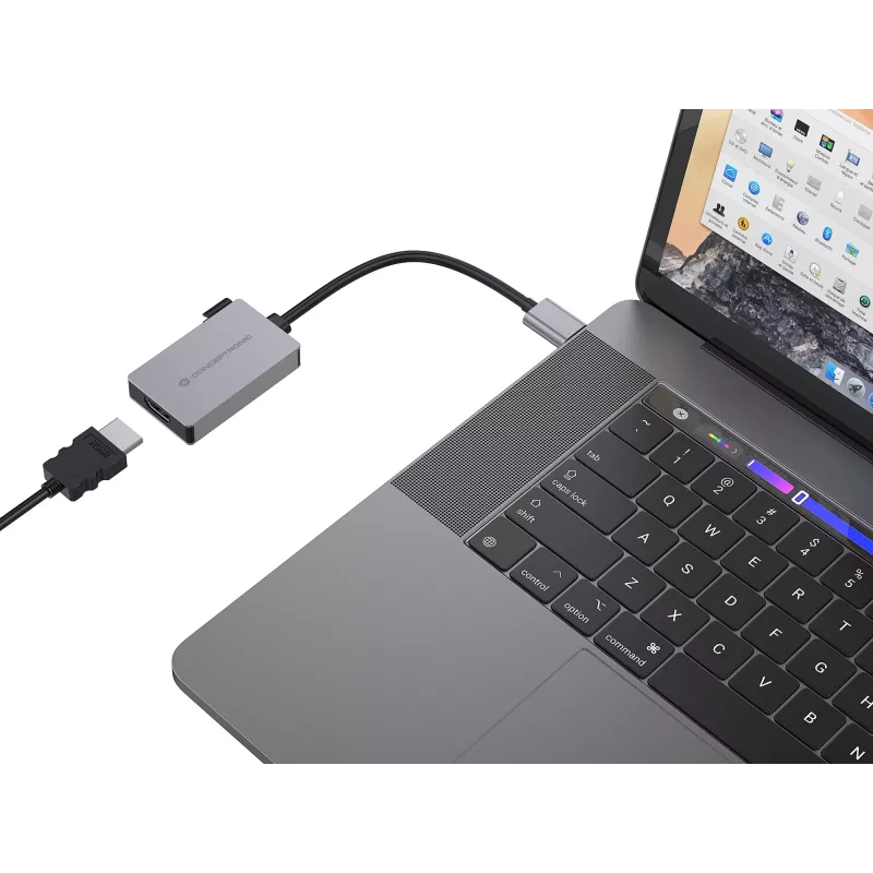 Conceptronic ABBY22G USB-HDMI 1.4 -adapteri, 1080P 60 Hz