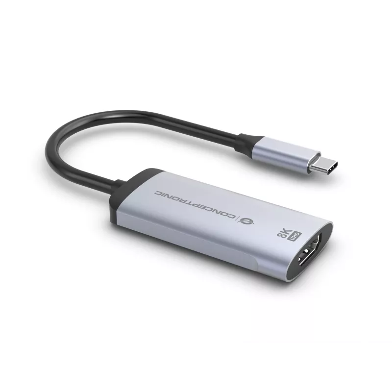 Conceptronic ABBY23G USB-C-HDMI-2.1-adapteri, 8K60Hz