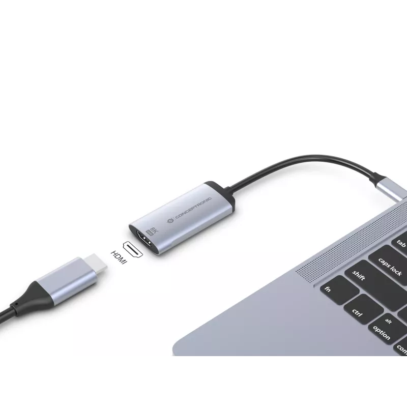 Conceptronic ABBY23G USB-C-HDMI-2.1-adapteri, 8K60Hz
