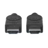 HDMI-kaapeli uros-uros Manhattan HDMM1M 1 m musta