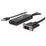 VGA- ja USB-A-HDMI-muunnin Manhattan 152426
