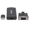 VGA- ja USB-A-HDMI-muunnin Manhattan 152426