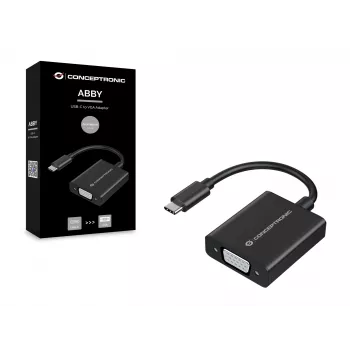 USB-C-VGA-adapteri Conceptronic ABBY05B