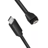 LogiLink CU0196 USB-kaapeli USB 2.0 0,5 m USB-C Micro-USB B musta