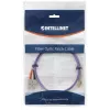 Intellinet kuitukaapeli, OM4, LC/SC, 2 m, violetti, duplex, multimode, 50/125 µm, LSZH, kuitu, elinikäinen takuu