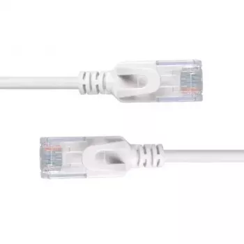 Lindy 2 m Cat.6A U/UTP ultrahohut verkkokaapeli, harmaa