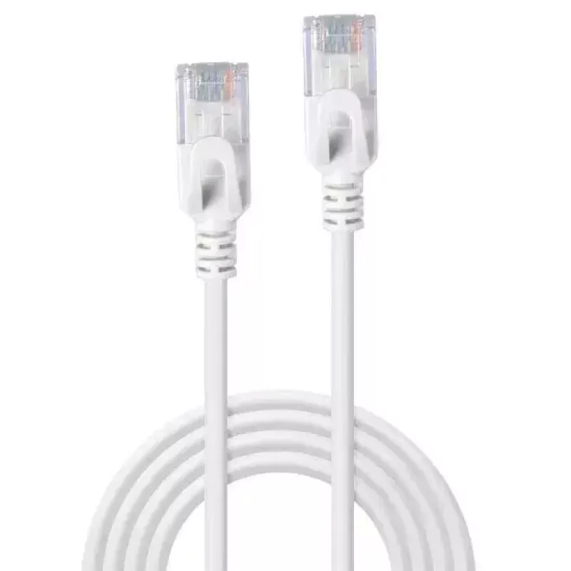Lindy 2 m Cat.6A U/UTP ultrahohut verkkokaapeli, harmaa
