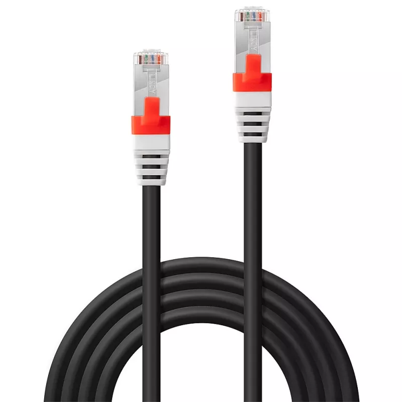 Lindy 45367 -verkkokaapeli musta 7,5 m Cat6a S/FTP (S-STP)