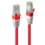 Verkkokaapeli Lindy Cat.6 (A) SSTP / S/FTP PIMF 5 m RJ-45 punainen