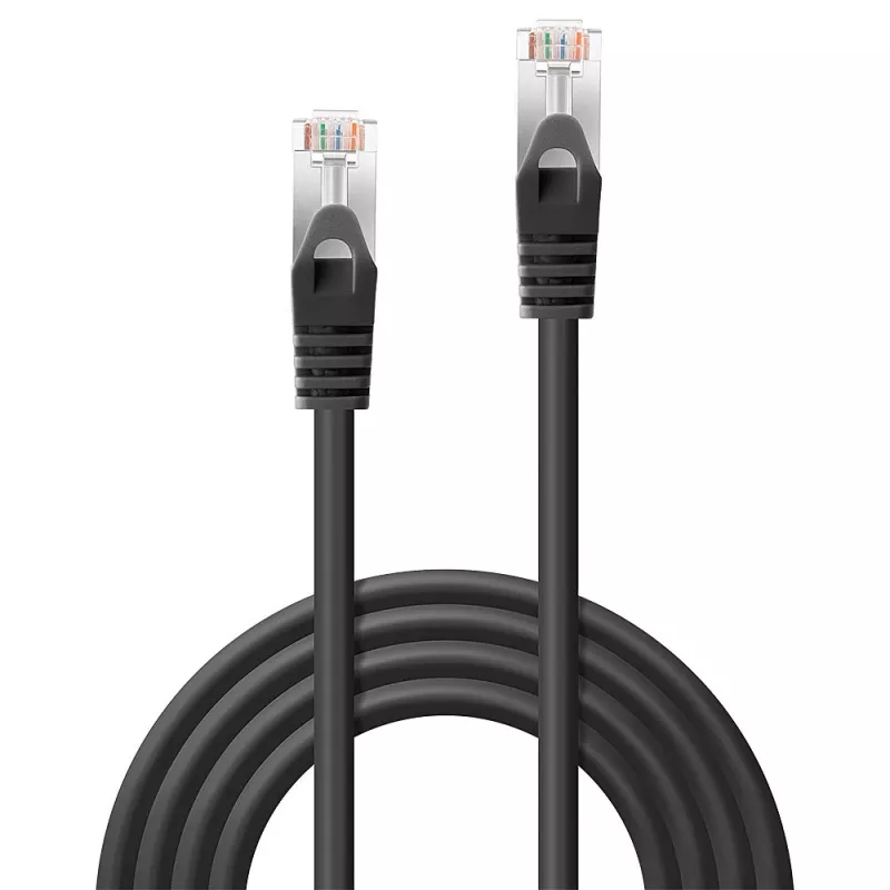 Lindy 48383 -verkkokaapeli musta 3 m Cat5e F/UTP (FTP)