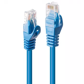 Lindy 48172 verkkokaapeli sininen 1 m Cat6 U/UTP (UTP)