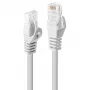 Lindy 48205 verkkokaapeli valkoinen 5 m Cat6 U/UTP (UTP)