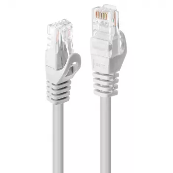 Lindy 48200 verkkokaapeli valkoinen 0,3 m Cat6 U/UTP (UTP)