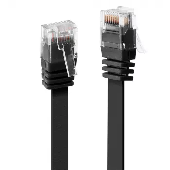 Lindy 47525 verkkokaapeli musta 10 m Cat6 U/UTP (UTP)