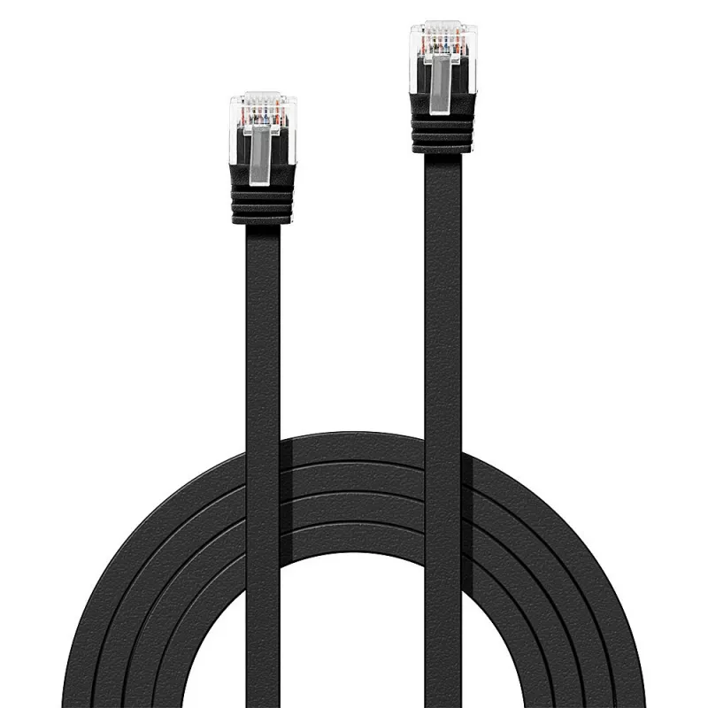 Lindy 47525 verkkokaapeli musta 10 m Cat6 U/UTP (UTP)