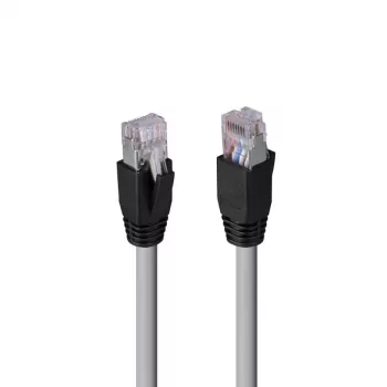 Verkkokaapeli Lindy Cat.6A U/FTP LSZH, solid core, 60 m, harmaa, RJ-45