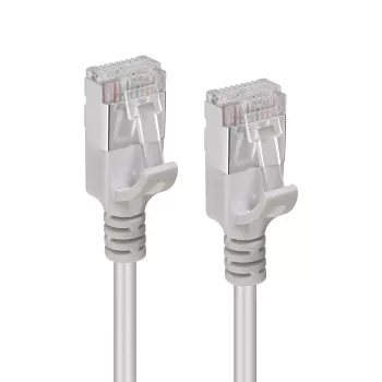 Microconnect V-FTP6A0015 ohut verkkokaapeli harmaa 0,15 m Cat6a U/FTP (STP)