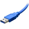 USB-kaapeli TECHLY ICOC-MUSB3-A-005 — USB A–Micro-USB B, USB 3.2 Gen 1 (5 Gbit/s), 0,5 m, sininen
