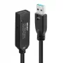 Lindy 20 m USB 3.0 -aktiivijatkokaapeli Type A–C