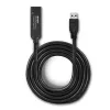 Lindy 20 m USB 3.0 -aktiivijatkokaapeli Type A–C