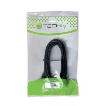 Techly audio/kuva DisplayPort M/M 0,5 m musta ICOC DSP-A-005