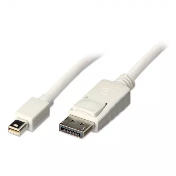 Lindy 2 m Mini DisplayPort–DisplayPort-kaapeli, valkoinen