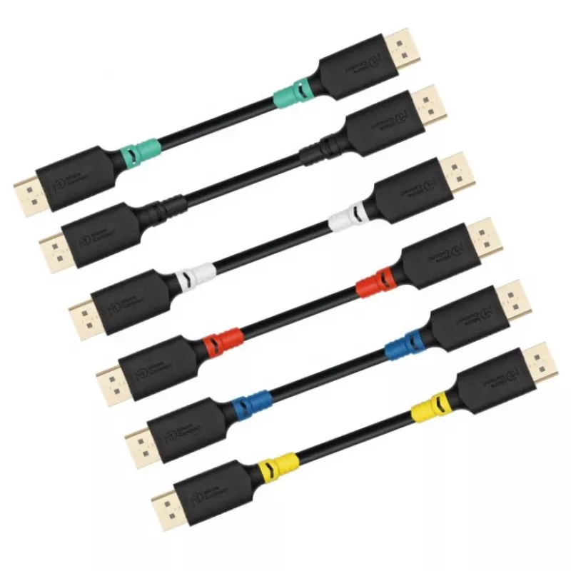 DisplayPort-kaapeli MicroConnect MC-DP-MMG-100LSZH 4K 1.2, 1,0 m, Low Smoke Zero Halogen