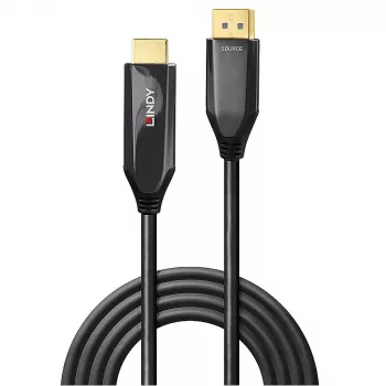 Lindy 1m aktiivinen DisplayPort 1.4 – HDMI 8K60 -kaapeli