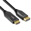 Lindy 1m aktiivinen DisplayPort 1.4 – HDMI 8K60 -kaapeli