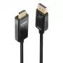 Lindy 0,5 m aktiivinen DisplayPort–HDMI-kaapeli HDR-tuella
