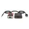 VGA- ja audio–HDMI-muunnin Lindy 38284