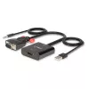 VGA- ja audio–HDMI-muunnin Lindy 38284