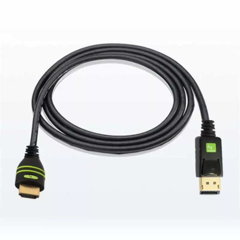 Techly DisplayPort–HDMI-kaapelimuunnin 1 m ICOC DSP-H-010