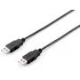 USB 2.0 Type-A -kaapeli Equip 128872 5,0 m musta