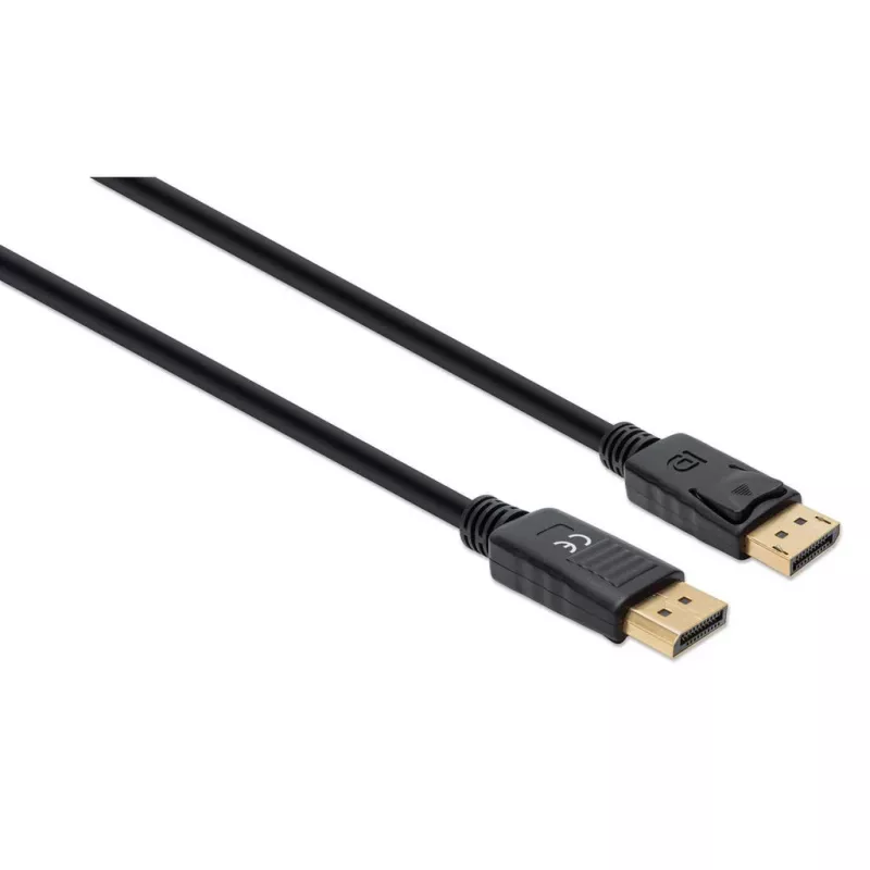 DisplayPort-kaapeli Manhattan DP14MM1M 8K@60Hz 1 m uros-uros