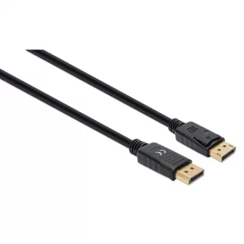 Manhattan DisplayPort 1.4 -kaapeli 8K@60Hz 2 m PVC uros-uros