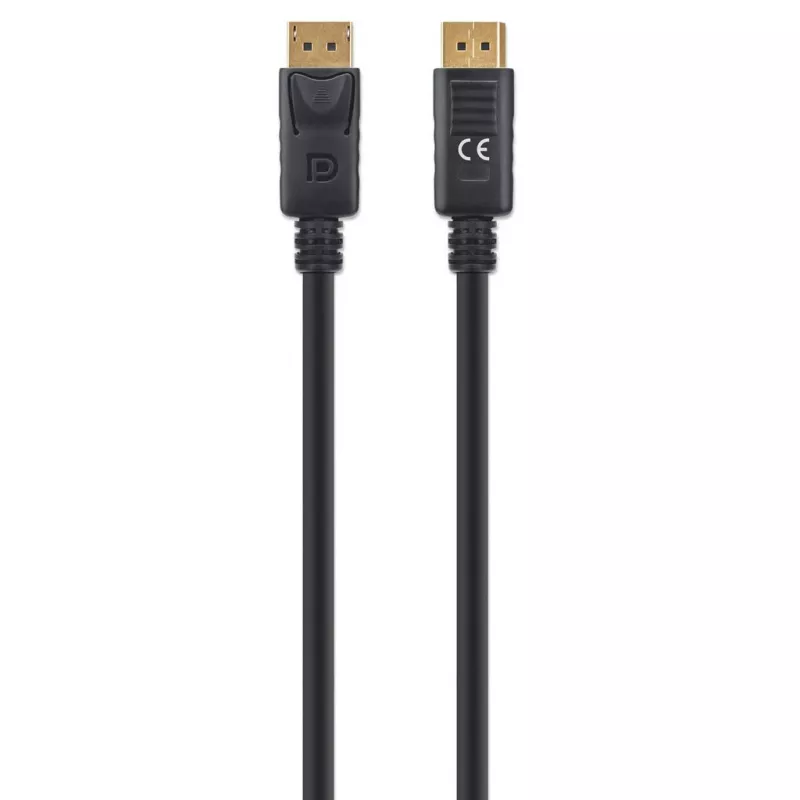 Manhattan DisplayPort 1.4 -kaapeli 8K@60Hz 2 m PVC uros-uros