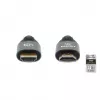 HDMI-kaapeli Manhattan 8K@60Hz 1 m punottu uros-uros musta