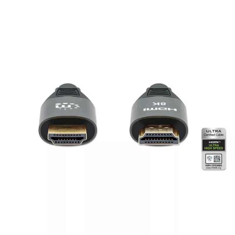 HDMI-kaapeli Manhattan 8K 60Hz 3 m uros-uros musta