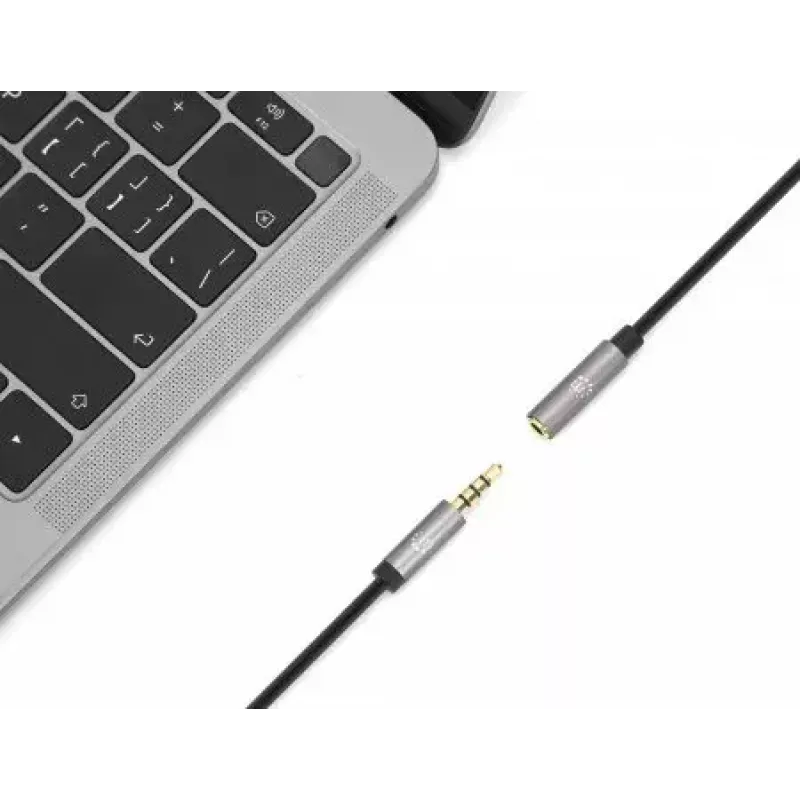 Äänen jatkokaapeli Manhattan 3,5 mm 3 m uros/naaras