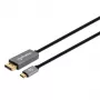 USB-C - DisplayPort -kaapeli Manhattan CDP2DP146B 8K 2 m